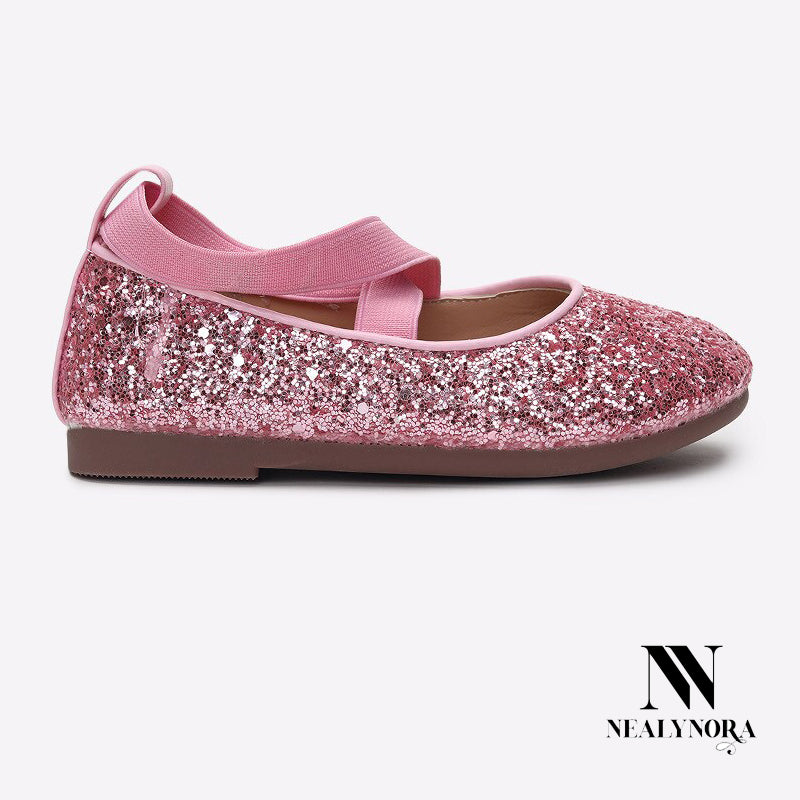 NealyNora Glittered Ballet Shoes