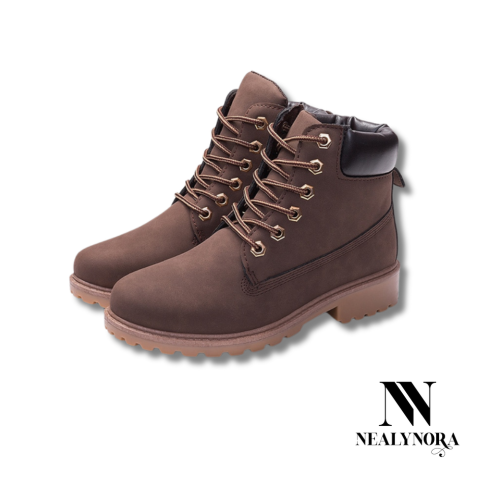 NEALYNORA | Solid-Color Ankle Boots