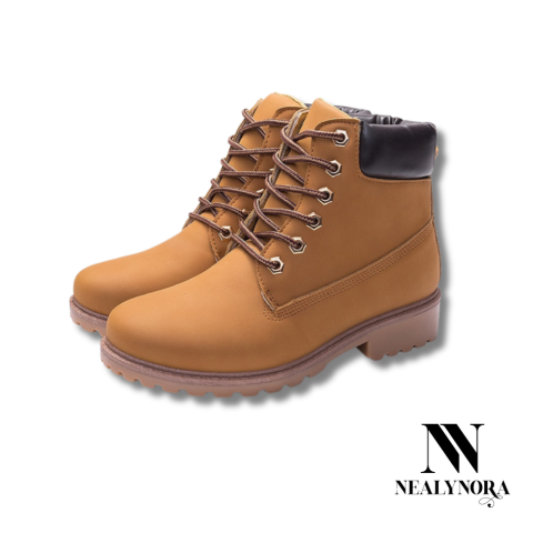 NEALYNORA | Solid-Color Ankle Boots