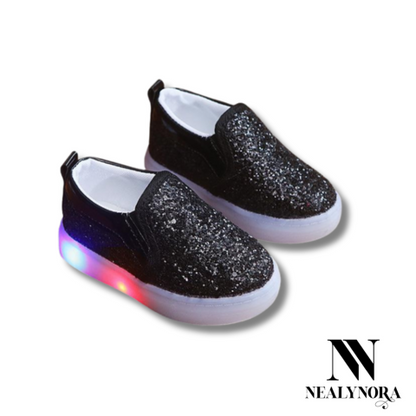 Sequined Light-Up Sneakers