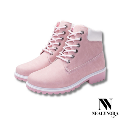 NEALYNORA | Solid-Color Ankle Boots