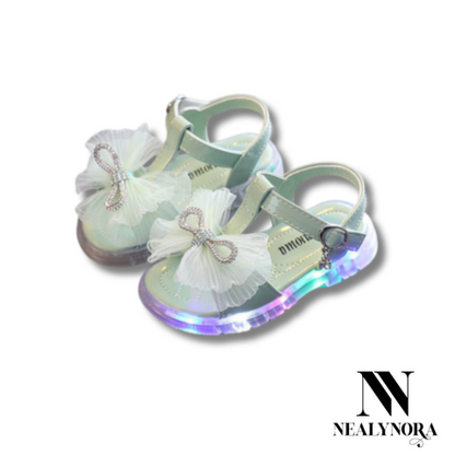 Light-Up Bow Sandals