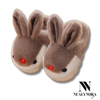 Plush Bunny Slippers