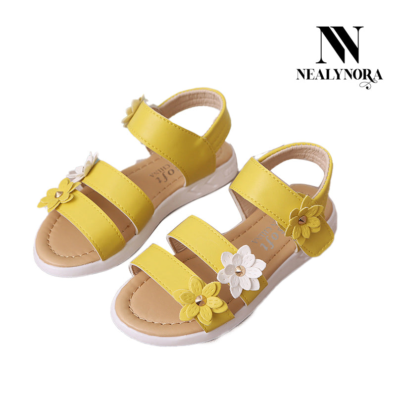 NEALYNORA Petal Straps Roman Sandals