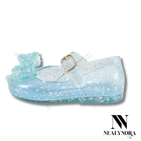 Jelly Glittered Sandals