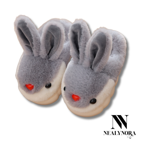 Plush Bunny Slippers