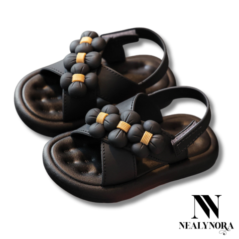 Floral Velcro Sandals