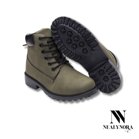 NEALYNORA | Solid-Color Ankle Boots