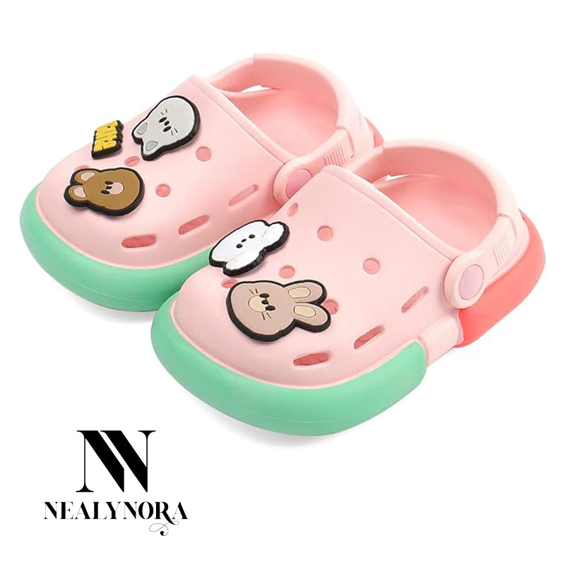 NEALYNORA | Bear-Rabbit Jibbits Clogs