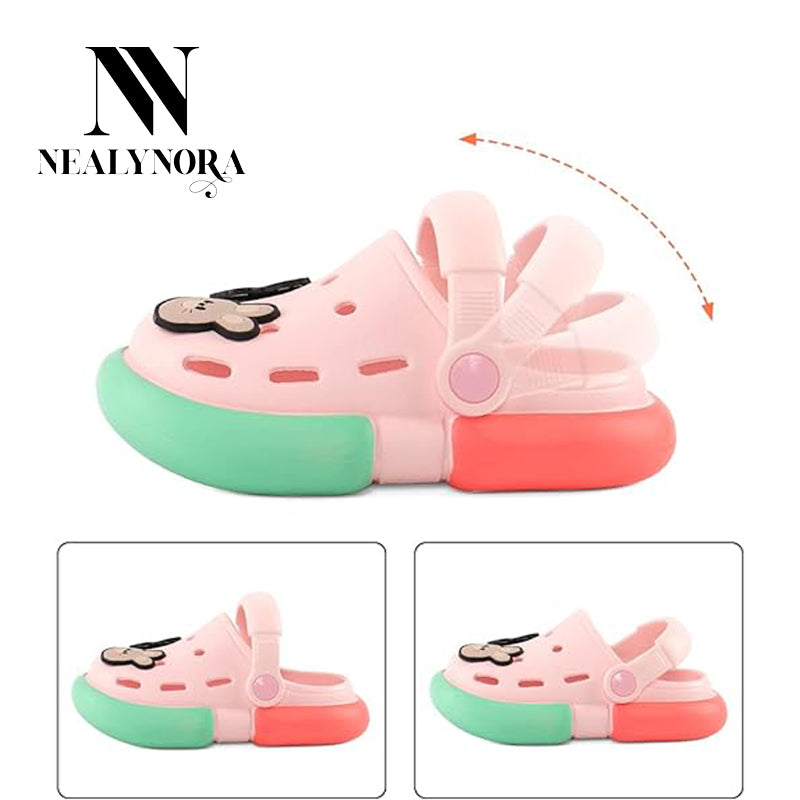 NEALYNORA | Bear-Rabbit Jibbits Clogs