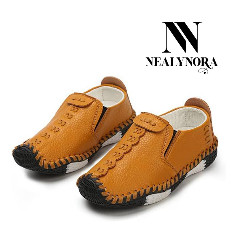 NEALYNORA Leather Moccasins