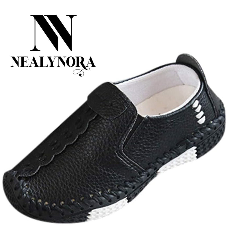 NEALYNORA Leather Moccasins