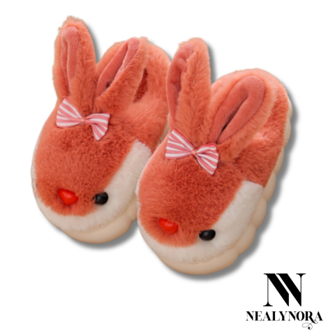 Plush Bunny Slippers