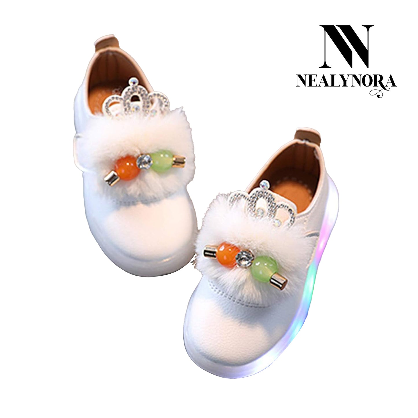 NEALYNORA | Light-Up Velcro Shoes