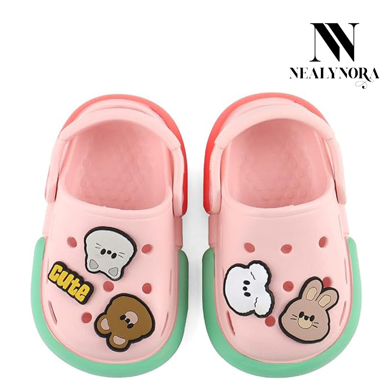 NEALYNORA | Bear-Rabbit Jibbits Clogs