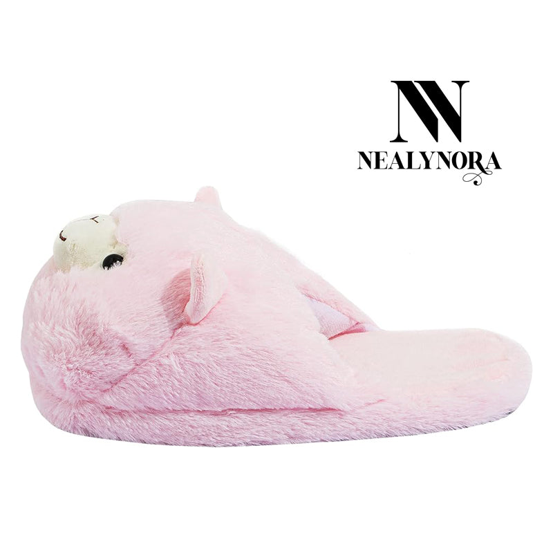 NEALYNORA Plush Alpaca Slippers