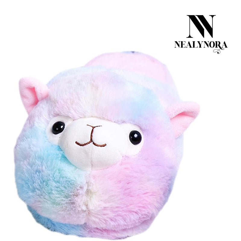 NEALYNORA Plush Alpaca Slippers