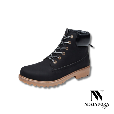 NEALYNORA | Solid-Color Ankle Boots