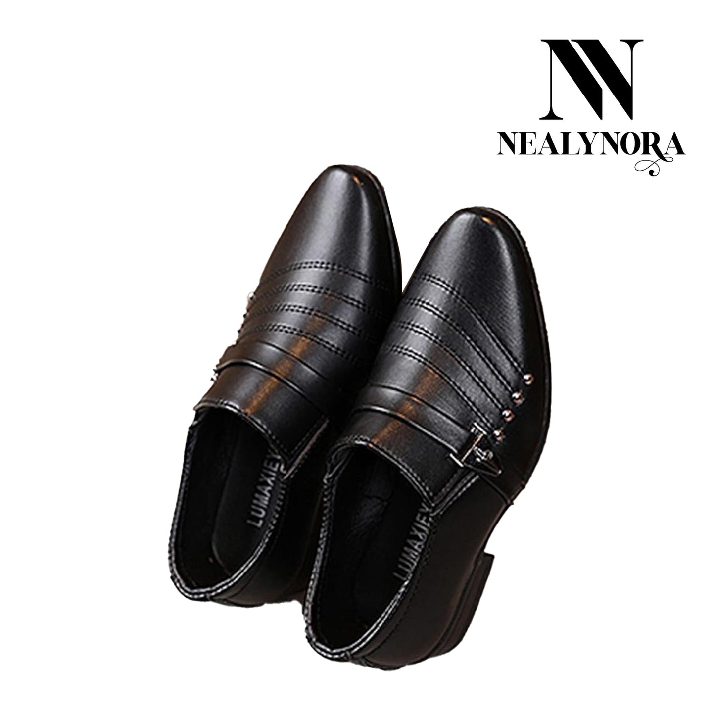 NEALYNORA Leather Dress Shoes