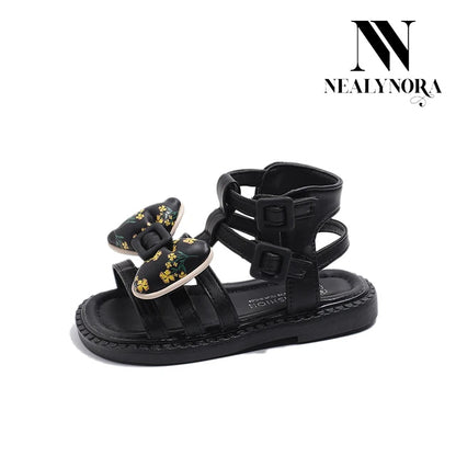 NEALYNORA | Printed Bowtie Mini Gladiator