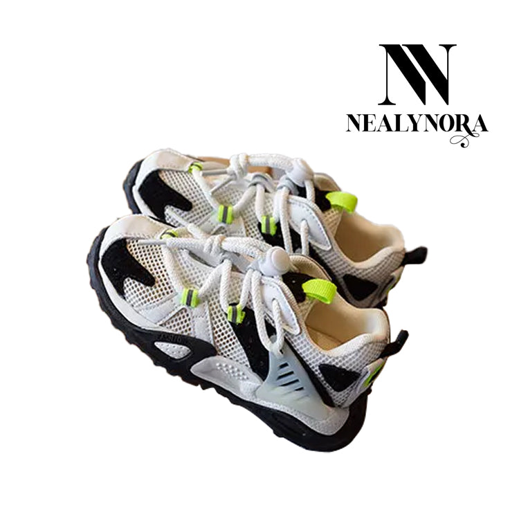 NEALYNORA Chunky Lock Laces Sneakers