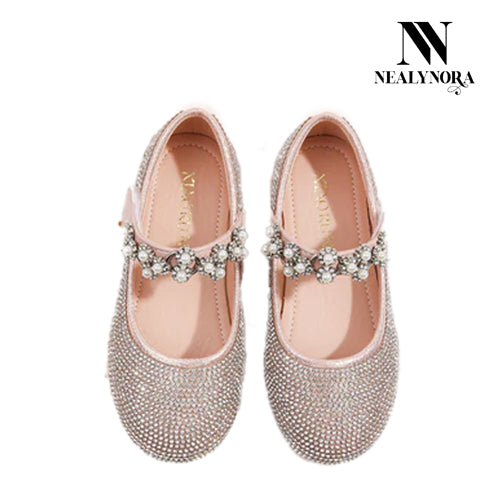 NEALYNORA Rhinestones Dress Shoes