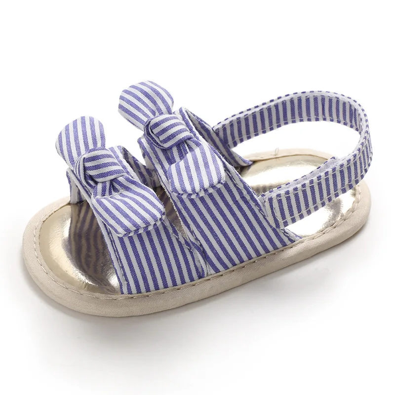 NEALYNORA | Bowtie Striped Sandals