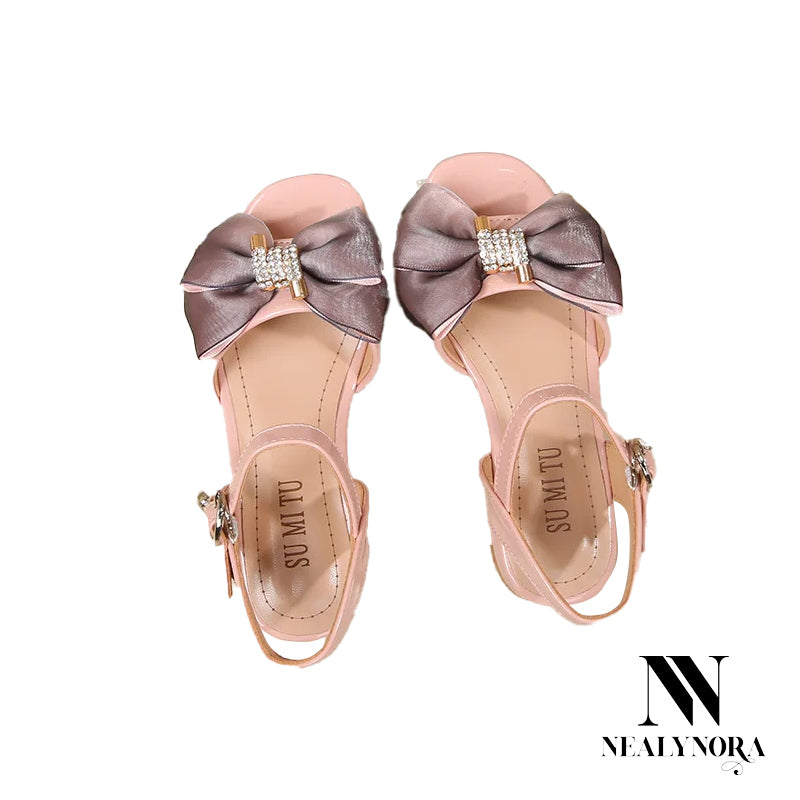 NEALYNORA | Bowtie Heeled Sandals