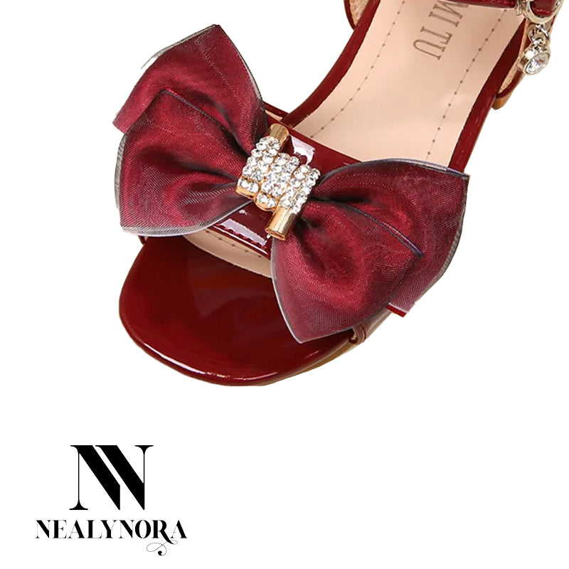 NEALYNORA | Bowtie Heeled Sandals