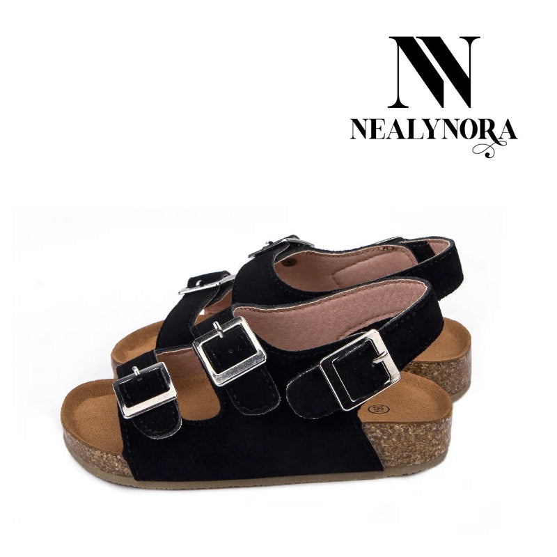 NEALYNORA Double Strap Buckle Sandals