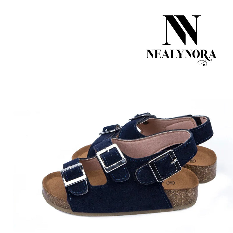 NEALYNORA Double Strap Buckle Sandals