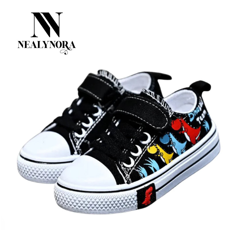 Printed Canvas Sneakers