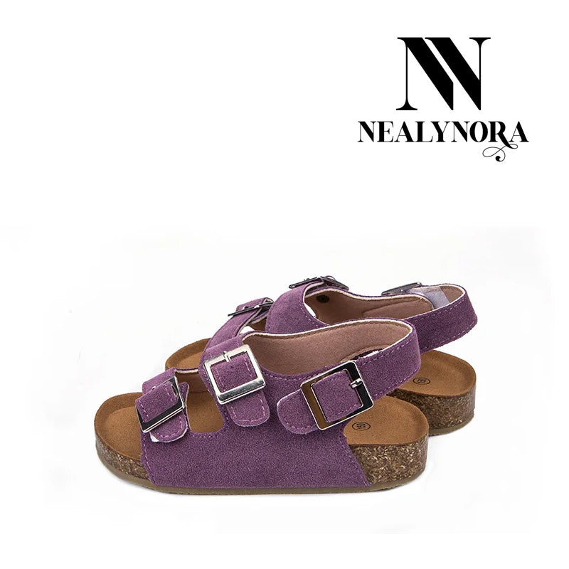 NEALYNORA Double Strap Buckle Sandals