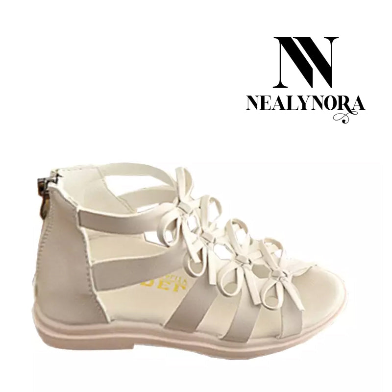 NEALYNORA Ribbon Roman Sandals